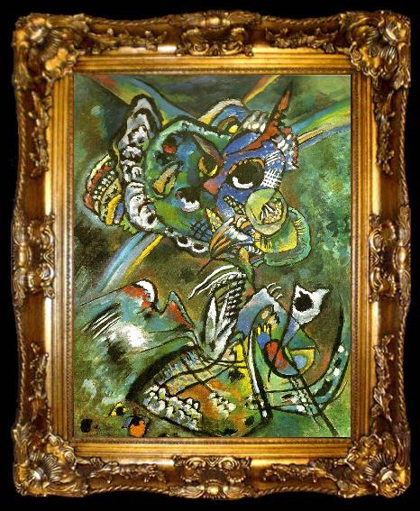framed  Vassily Kandinsky Twilight, ta009-2